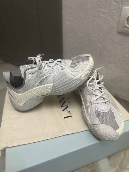 Мъжки кецове естествена кожа Lanvin