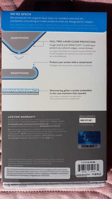 Husa iPhone Xs Max transparenta cu cristale incorporate