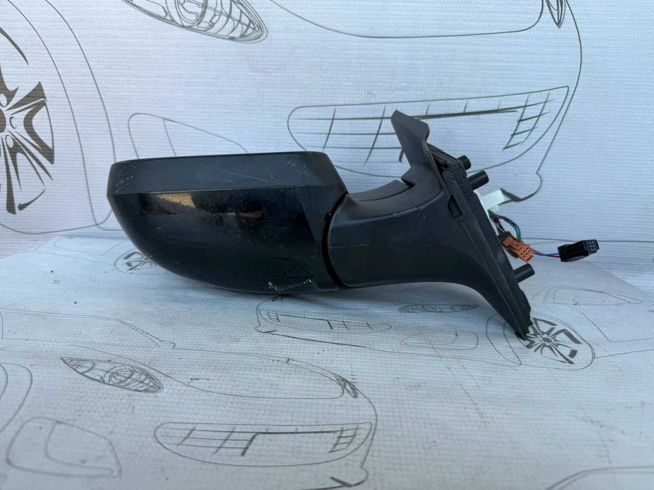 Oglindă Retrovizoare Stânga 3x4 Pini Citroën Berlingo Comercial 1608177880 / [2008-2018] / (5B3)