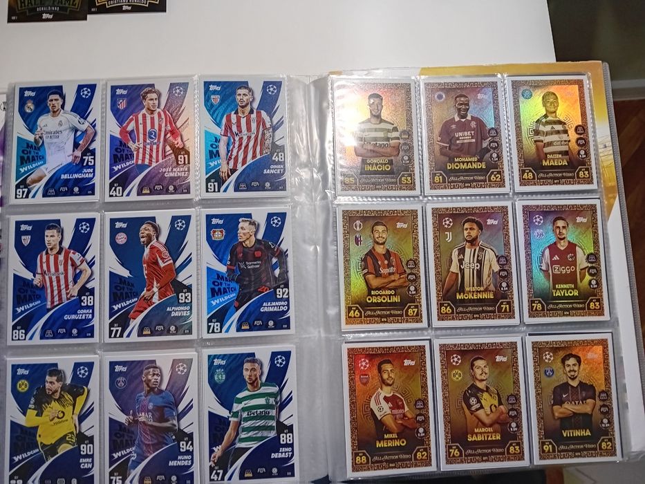 Продавам нови Match attax 25/26 футболни карти.