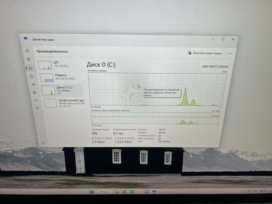 Игровой компьютер RTX 3060 Ti