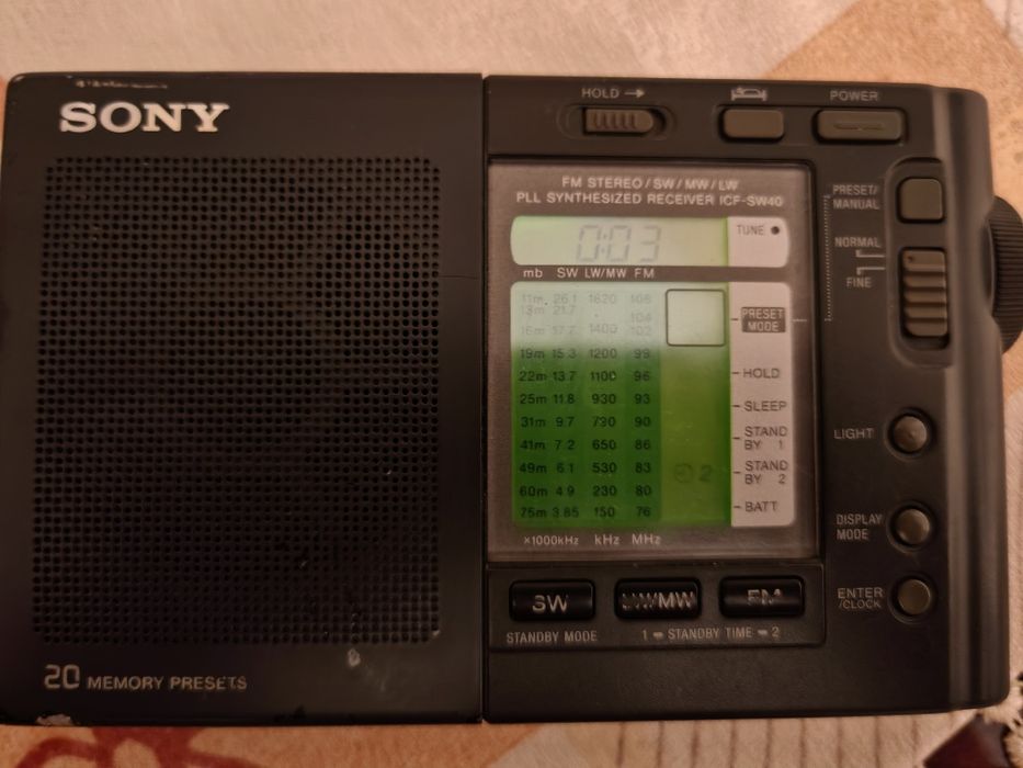 Radio Sony ICF-SW40