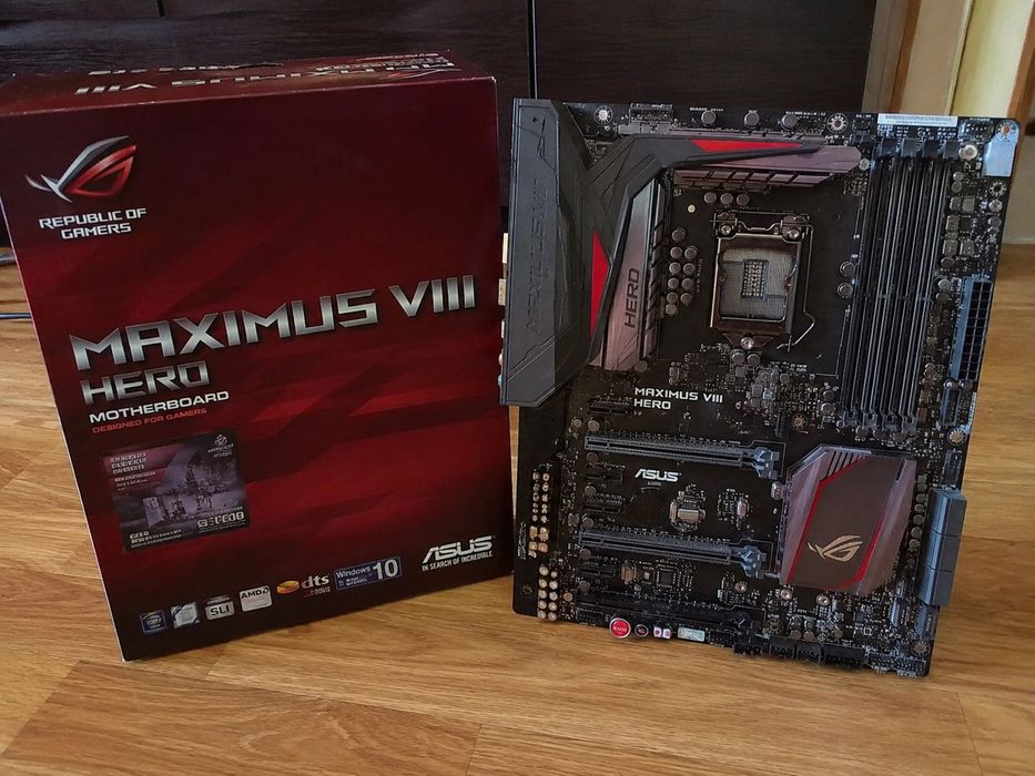 Kit placa baza ASUS ROG Maximus VIII Hero + Intel i5-6600K