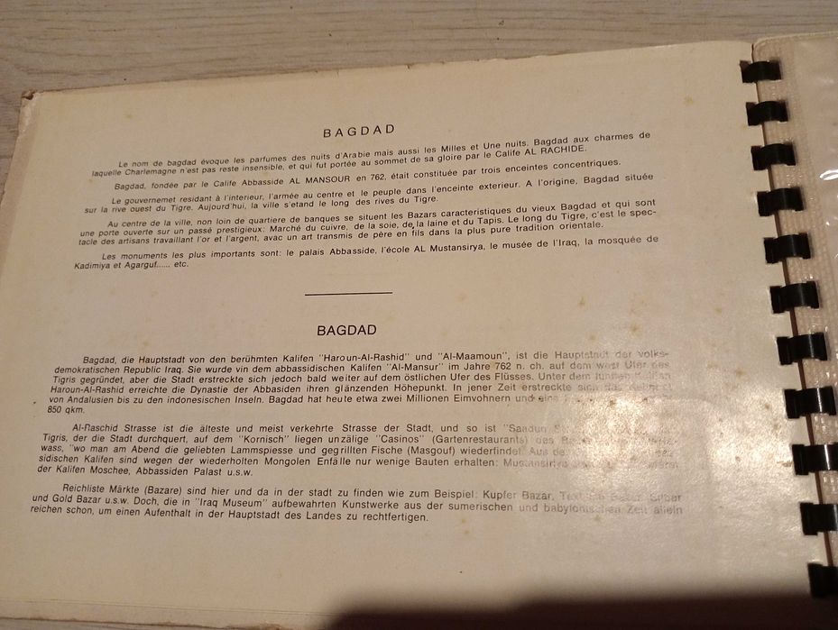 Vând atlas Irak cu diapozitive