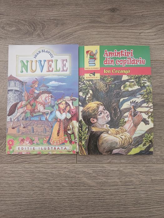 Vând pachet 2 cărți lectură școlară