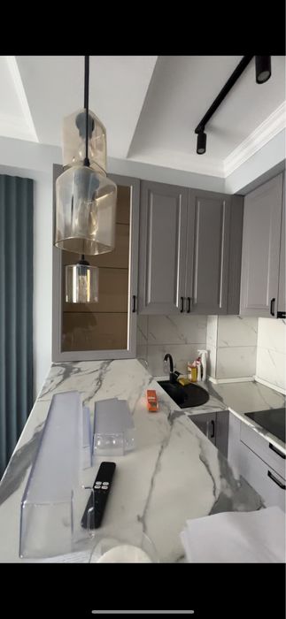 Кухня, крашенный МДФ фасад