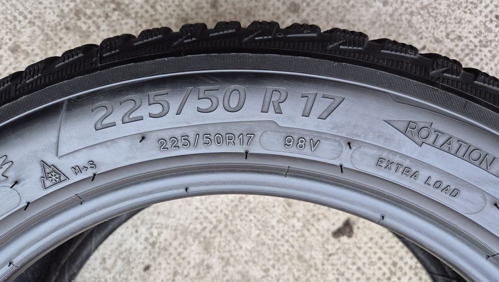 Set 2buc 225/50 R17 98V XL Michelin Alpin⁵ M+S iarnă