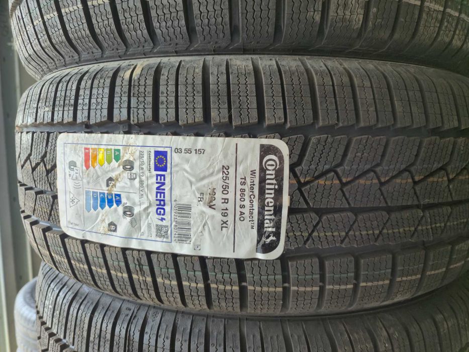 4 Anvelope M+S IARNA - 225/50/19 100V XL FR - Continental Winter Contact TS860S AO * OEM AUDI RSQ3 - DOT 2024 !