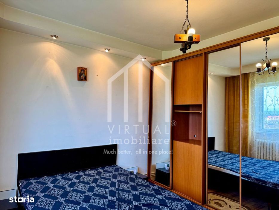 Apartament cu 2 camere, 52mp utili+balcon, etaj 3/4, V. Aaron — fotografia 1