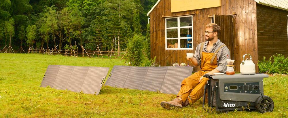 5000W Водоустойчив Генератор за ток без гориво VITO W5 Power Station