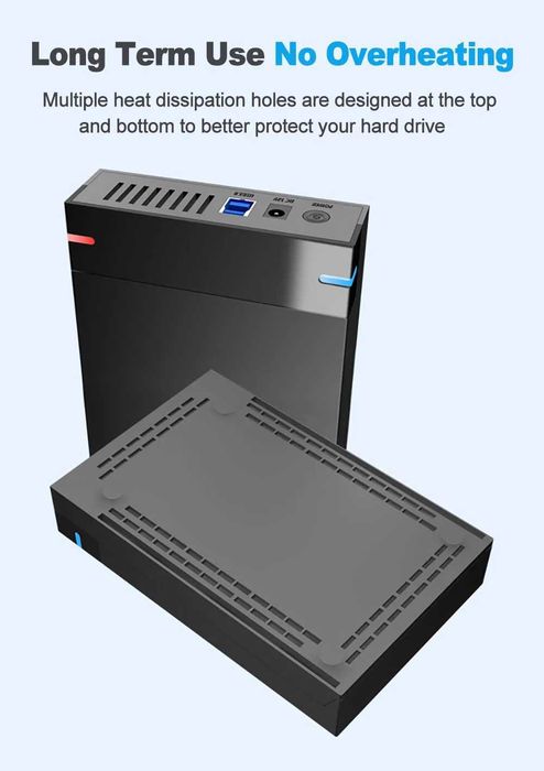 Rack extern HDD carcasa Hard Disk 2.5/3.5 inch SATA III la USB 3.0
