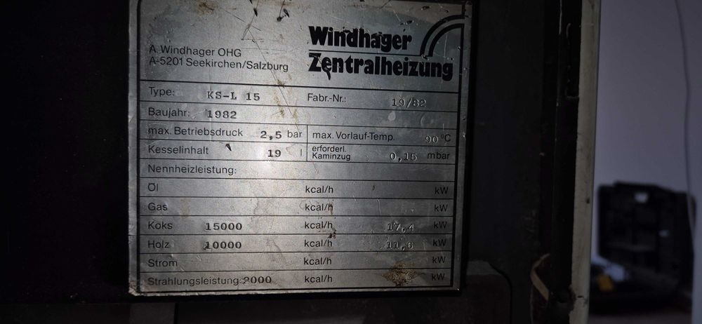 Centrala pe lemne Windhager