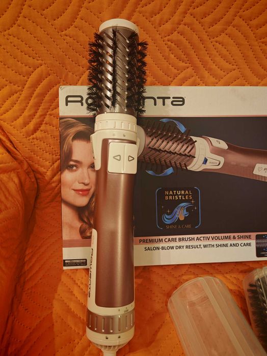 ROWENTA BrushActiv'PremiumCare CF9540F0,Въртяща се Четка с ГорещВъздух