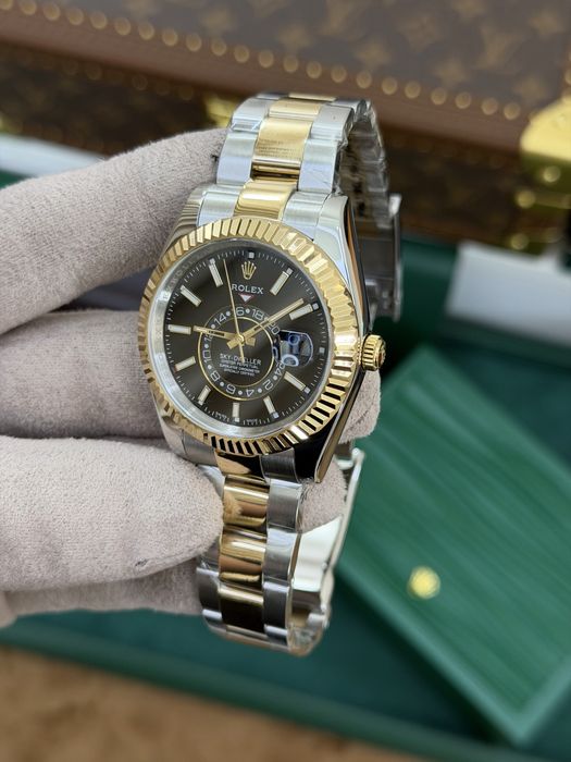 Rolex Sky-Dweller Two Tone Black Dial
