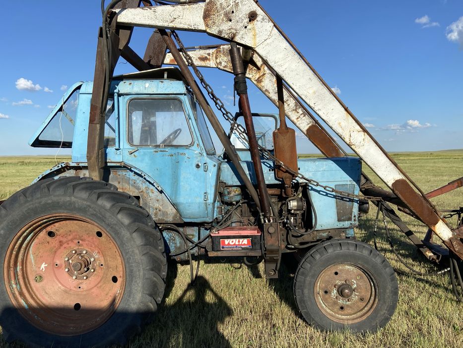 Мтз 80 , стогомет трактор