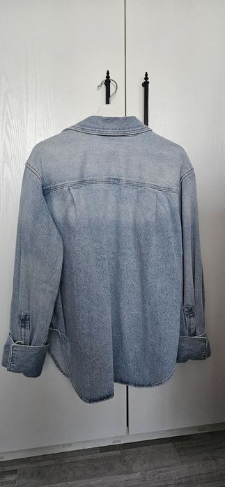 Джинсовая куртка-рубашка H&M