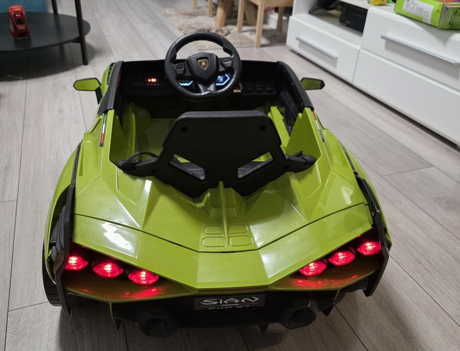 Masinuta electrica Lamborghini Sian verde