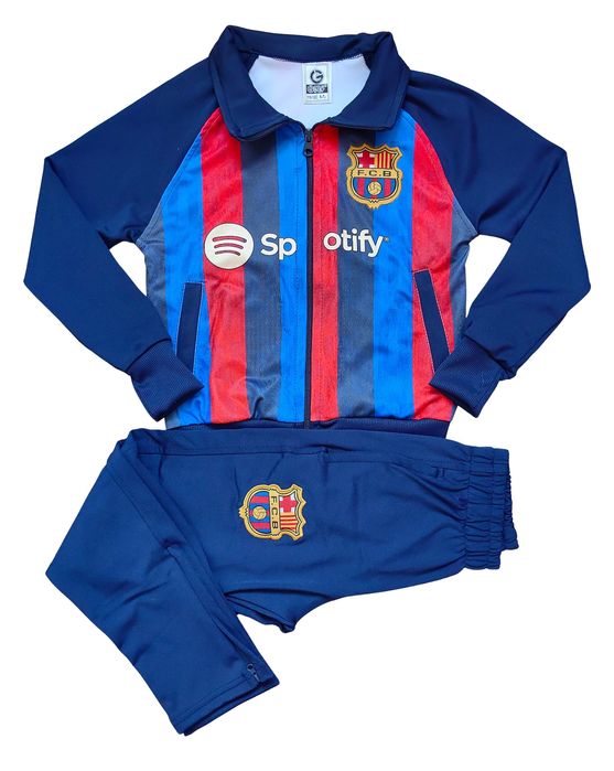 Детски футболен комплект Барселона Меси дълъг екип Messi Barcelona