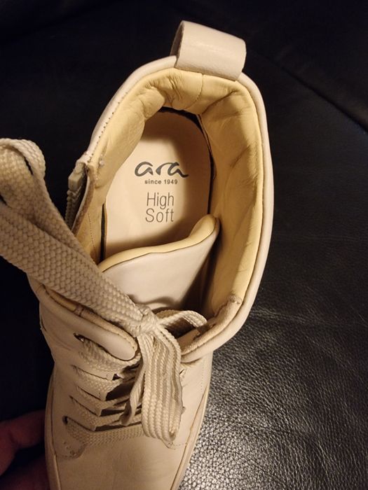 Ghete Ara high soft dama, piele naturala, 38