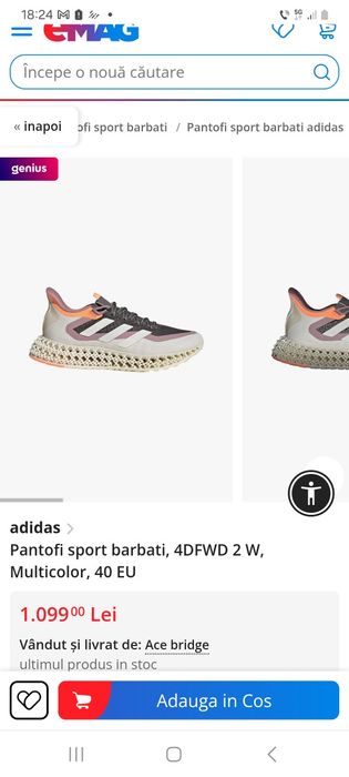 De vânzare Adidas 4d