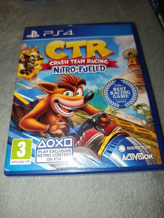 Crash Nitro fueled CTR PS4 joc pt copii cu masini Crash team racing