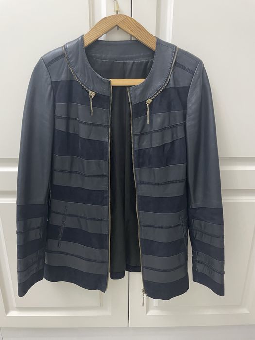 Кожаная куртка на весну