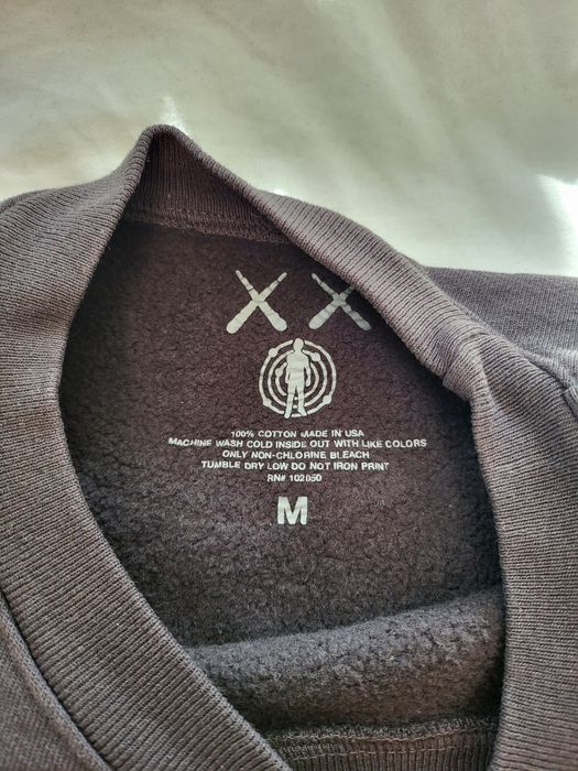 Kaws for Kid Cudi Crewneck Moon sweatshirt
