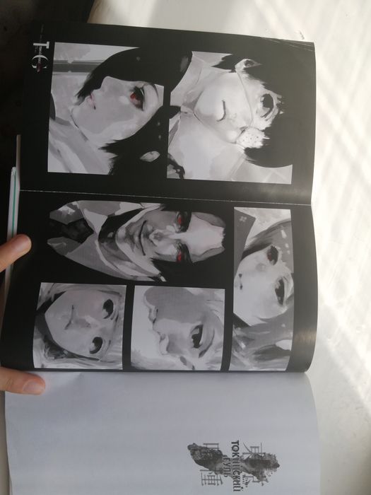 Токийский гуль, книга.