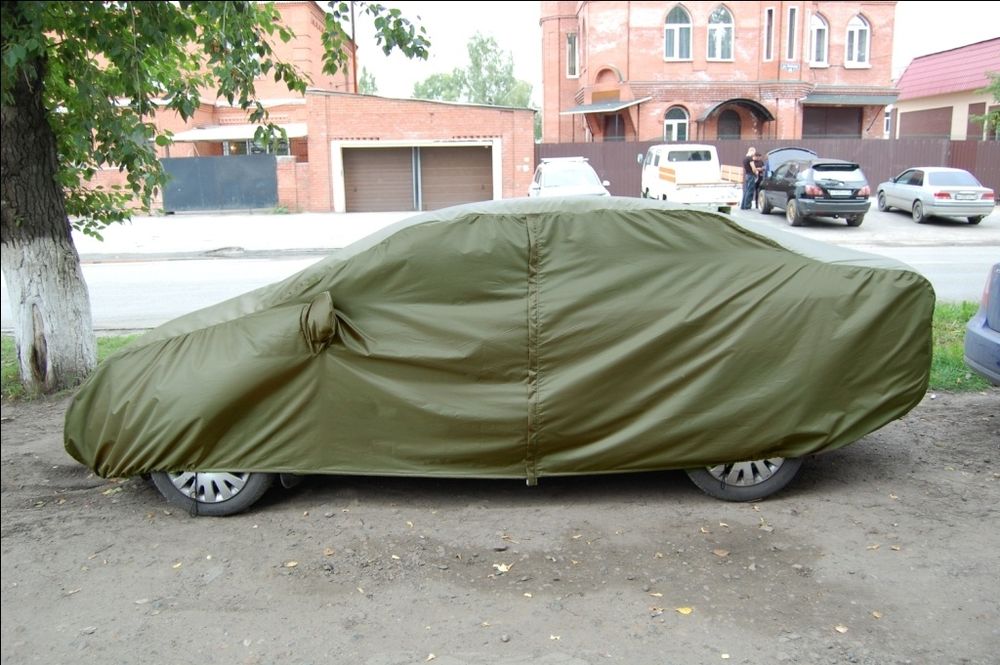 Брезентовая чехол для авто пр СССР.