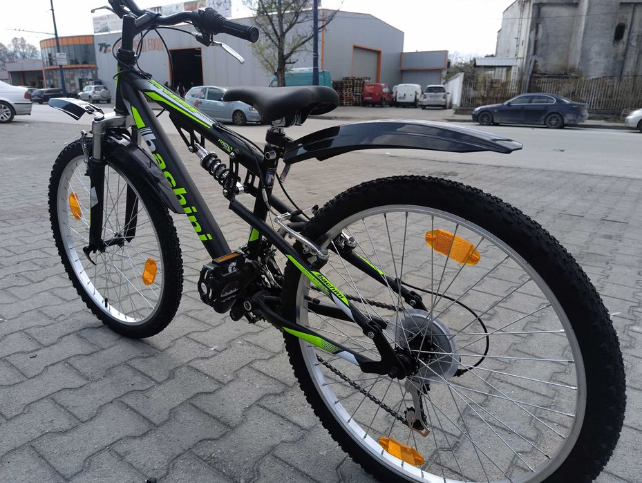 Велосипед 24" Bachini Speed FSP черен.зелен
