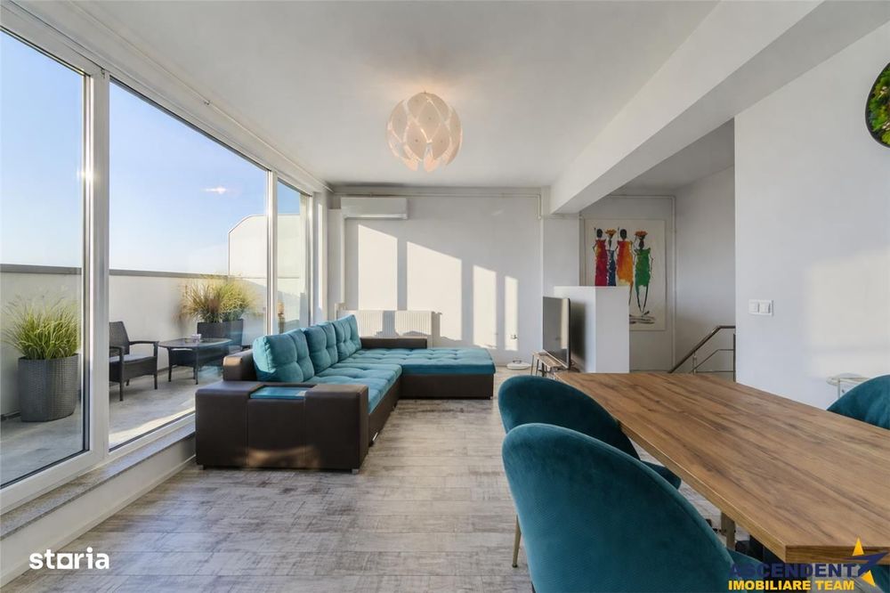 FILM&3D! Penthouse spatios,luminos,terasa generoasa,Maurer,Tractorul,B