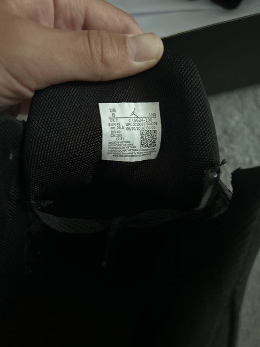 Кроссовки air Jordan 3 back cat