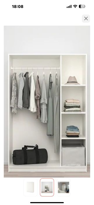 Шкаф для одежды Икеа