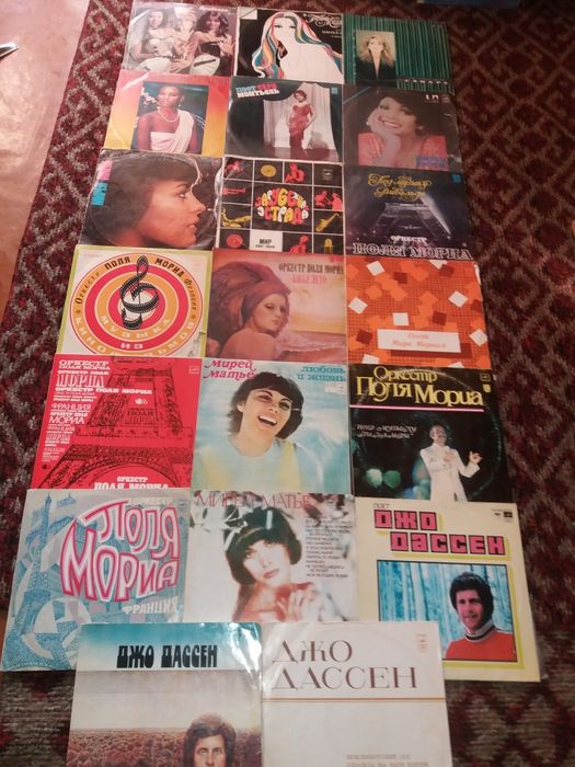 Пластинки зарубежных исполнителей Смотрите8 фото Читайте описании