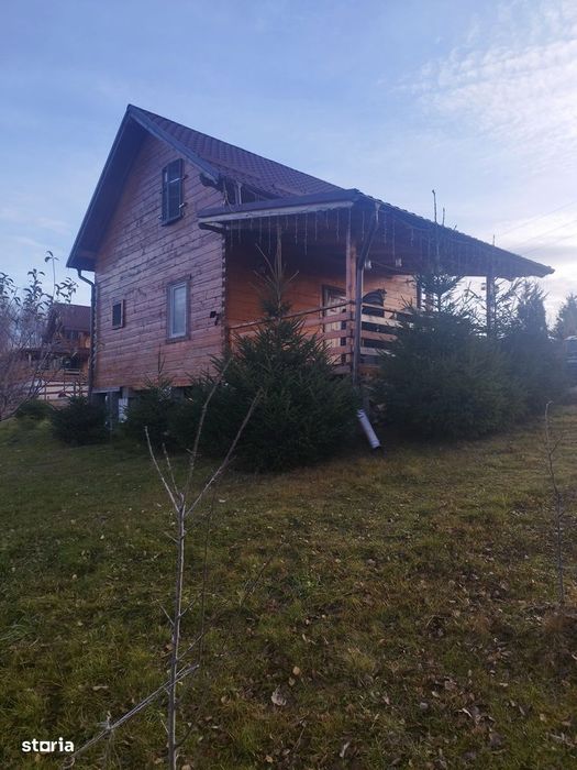 Cabana lemn cu 1000 mp teren MĂRIȘEL zonă de cabane