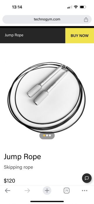 Technogym jump rope hotsell