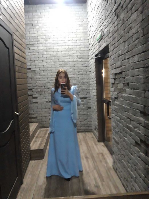 Голубой койлек размер 48