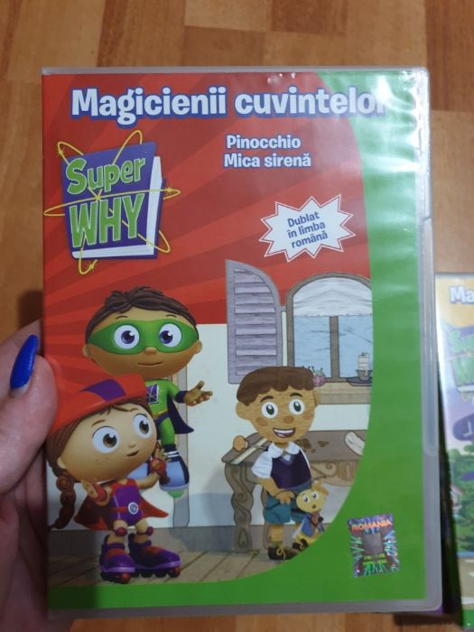 Vand 7 DVD- uri Super Why