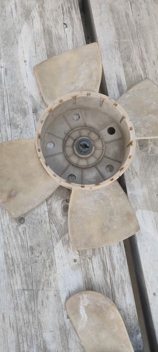 Лопасти для охлаждения двигателя