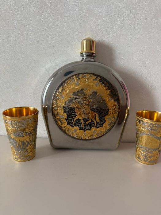Златоуст охотничий набор золочение