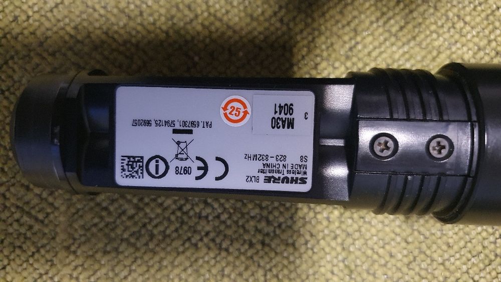 Microfon shure sm58 wireless receiver shure uc