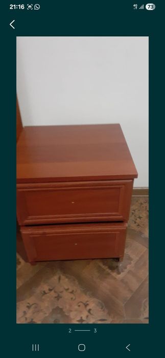 Продам кровать с тумбочками