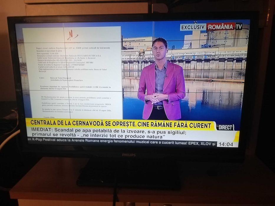 TV Led FULL HD, Philips 22PFH4109, diagonala 56cm, ultra subtire