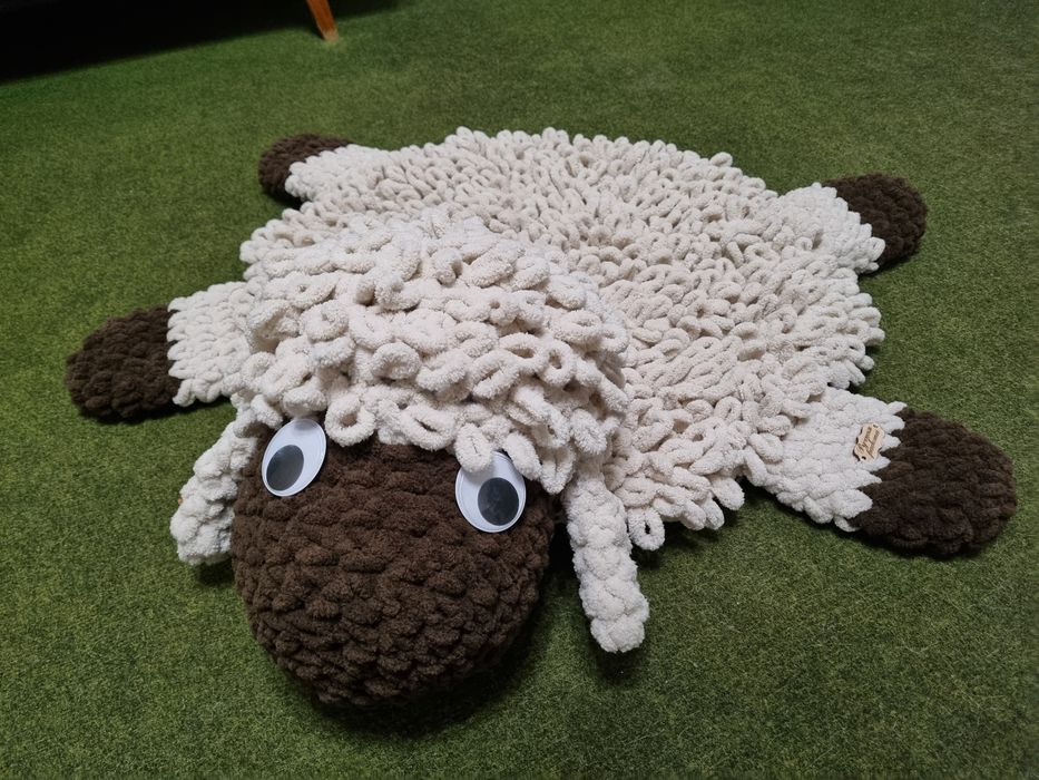 Плюшевый Коврик-Овечка