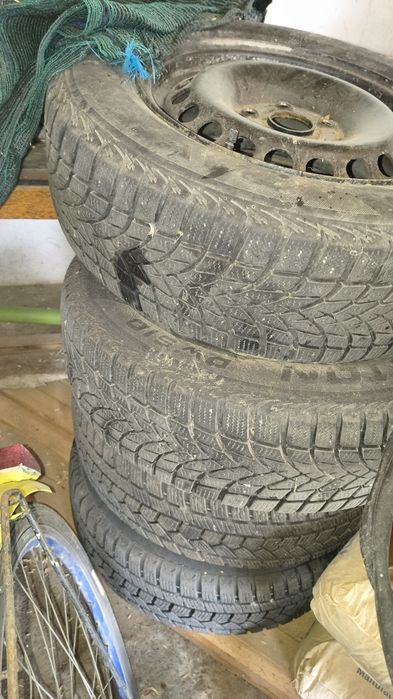 Джанти с гуми 5×112 15 цола