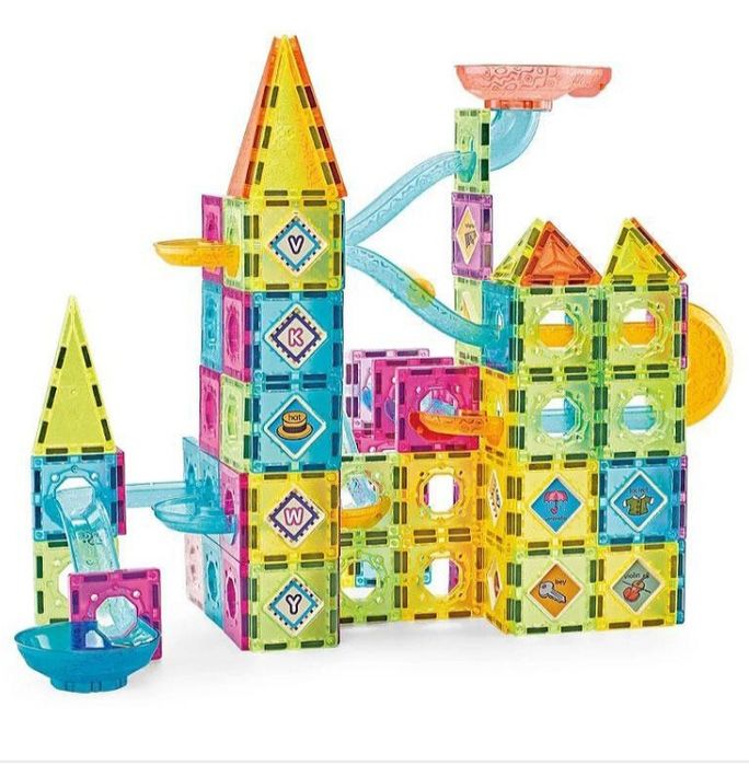 Магнитен конструктор луксозен 139 части детски играчки