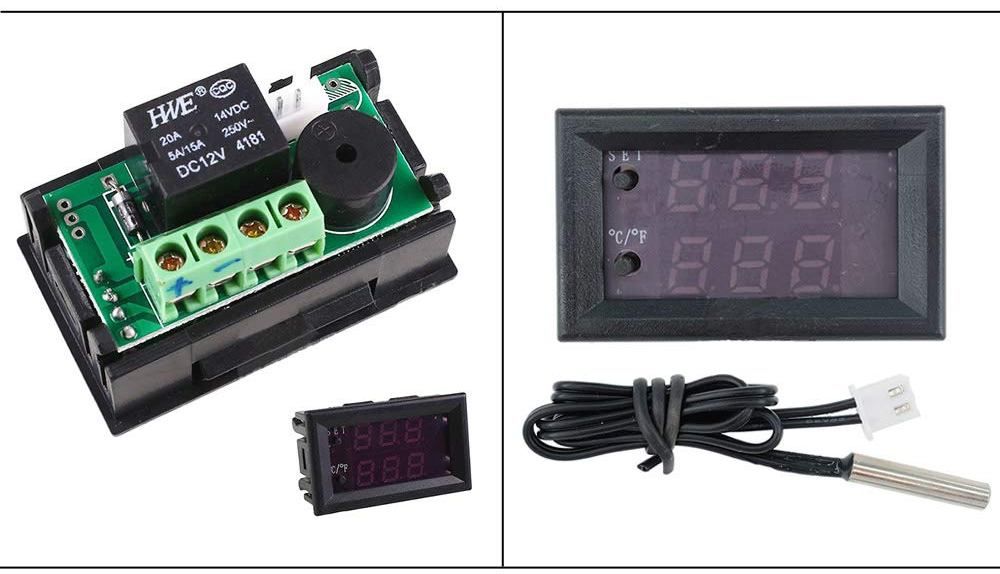Termostat digital, termoregulator -50/+110 12V regulator temperatura