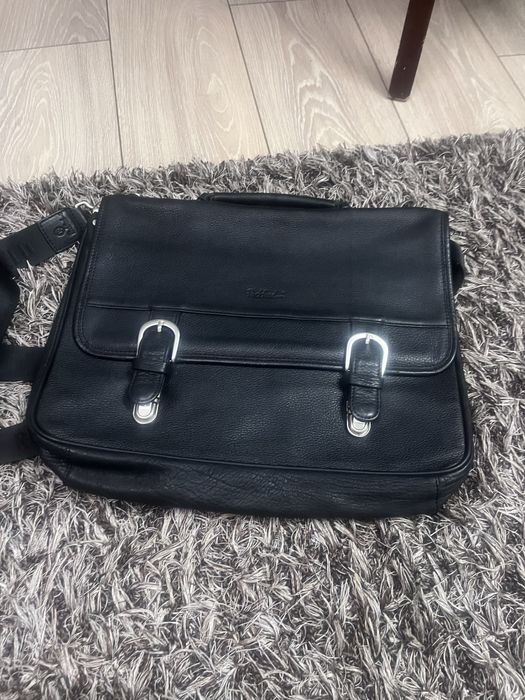 кожанный портфель