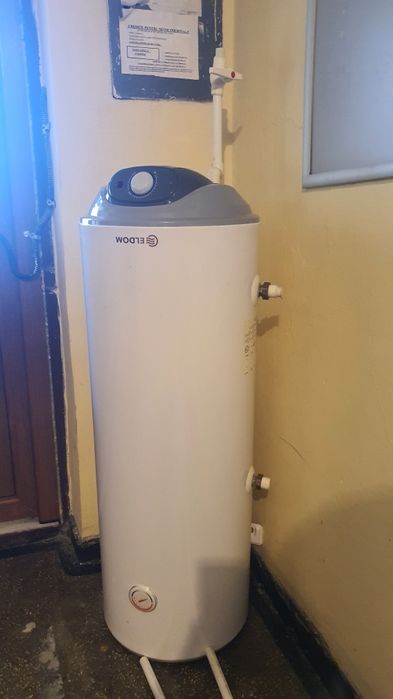 Boiler 80litri cu o serpentina+ calorifere aluminiu