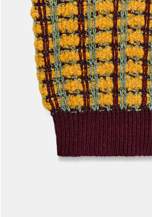 Плетен елек с текстура Zara